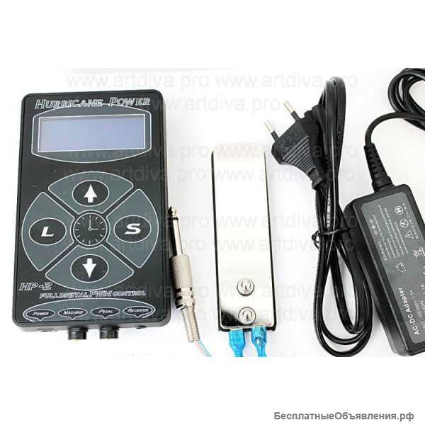 Набор для татуажа Giant Sun с блоком управления Hurricane