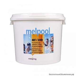 Полная очистка воды в бассейне с таблеткой Melpool