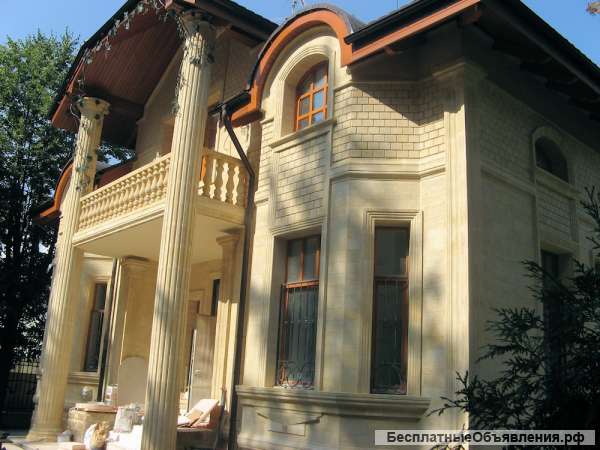 Облицовка дагестанским камнем