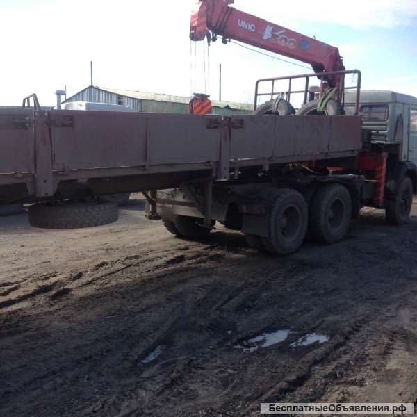 Воровайка полуприцеп самогруз длинномер