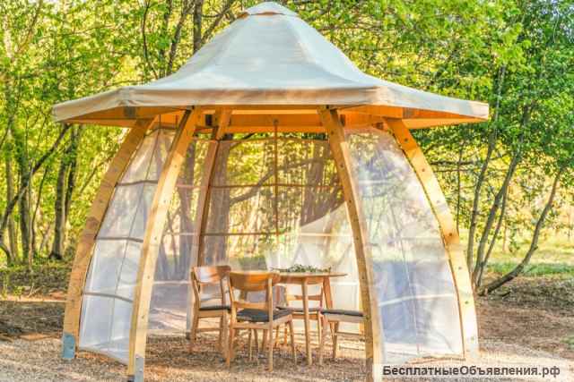 Беседка для дачи, загородного дома, усадьбы