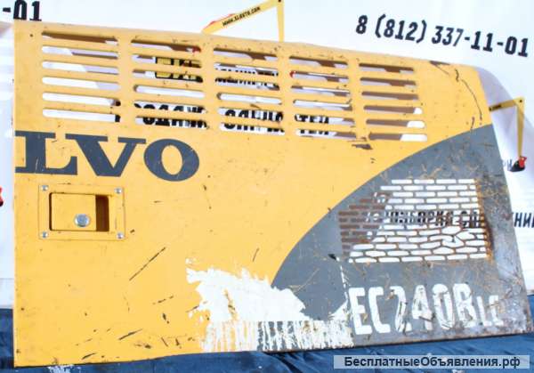 Крышка отсека радиаторов Volvo