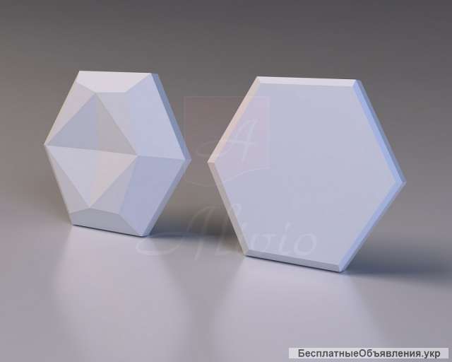 Гипсовые 3D панели Alivio серии Stone 21.5/24.5 см