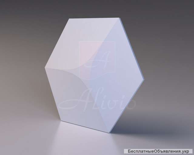 Гипсовые 3D панели Alivio серии Hexagon 28.4/32.8 см