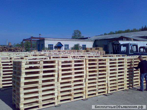 Изготавливаем и реализуем деревянные поддоны высокого качества