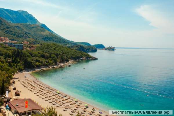 Квартиры площадью 140 - 180 м2, вблизи от моря, Св. Стефан, Будва, Черногория