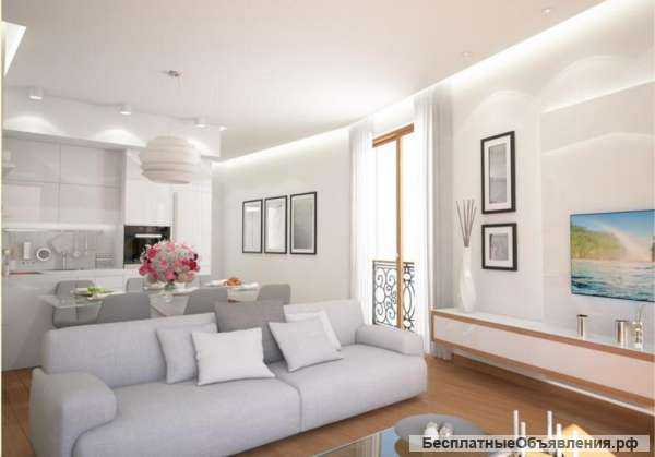 Квартиры площадью 39.20 121.60 м2, вблизи от моря, Бечичи, Будва, Черногория