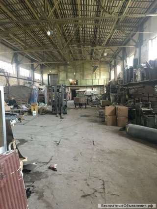 Сдаю в аренду производственно помещение по ул. Баумана. 900 кв.м.
