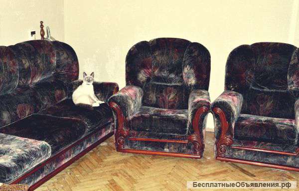 Диван-кровать + 2 кресла