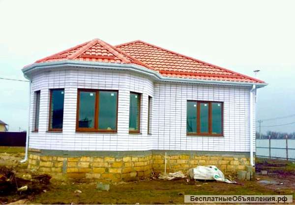 Дом 100м2 на участке 5 сот с. Верхнерусское