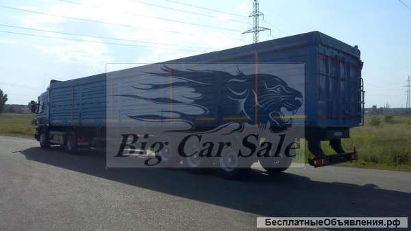 Бортовой полуприцеп НЕФАЗ 93341-0000044-07 зерновоз