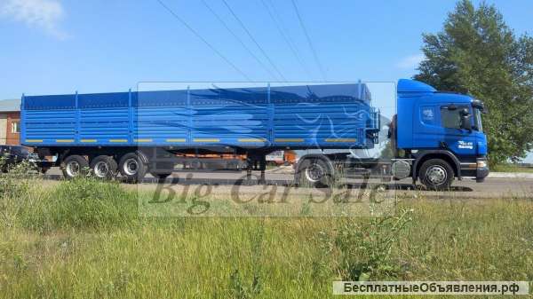 Бортовой полуприцеп НЕФАЗ 93341-0000044-07 зерновоз