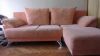 Угловой диван персик б/у