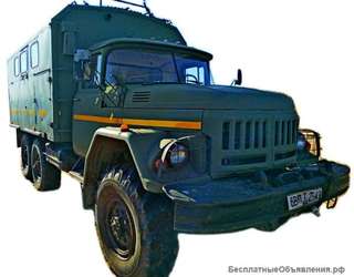 ЗИЛ-131, 1989г.в., бензин, 6,0л, 6х6. Кунг - бытовка