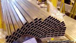 Труба профильная не ржавая и прочная 100х100х 3 мм