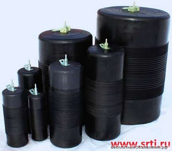 Пневмозаглушки. Внутритрубные оболочки – Сибрезинотехника ООО