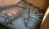 Металлический сварной каркас лестницы для дома, дачи, нежилого здания, помещения