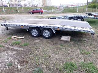 Прицеп-лафета для перевозки автомобиля или другой техники