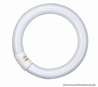 Лампочка для лампы лупы кольцевая толстая