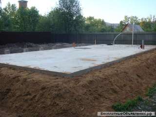 Фундамент монолитный, бетонный от производителя