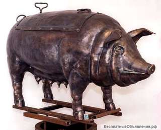 Мангал скульптурный"Свинья"