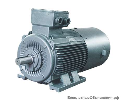 Обычный трехфазный асинхронный двигатель с преобразованием частотой