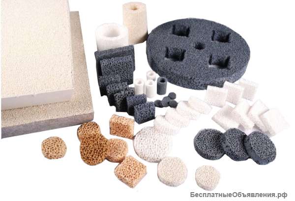 Пенокерамическая фильтрующая пластинка