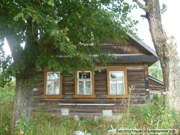 1-этажный дом 70 м² (бревно) на участке 38 сот., 23 км до города Ржев.