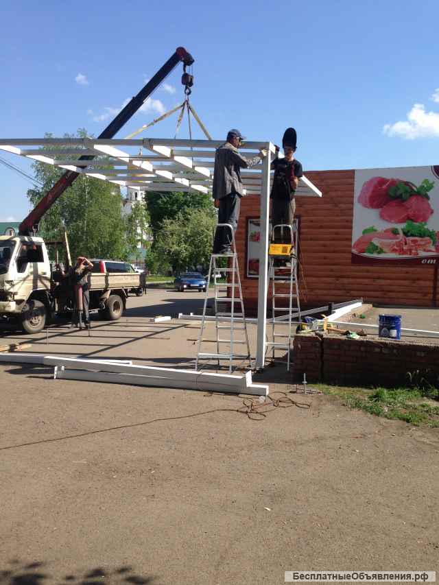 Комплект павильона для самостоятельной сборки