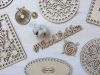 Деревянные донышки для вязания корзинок