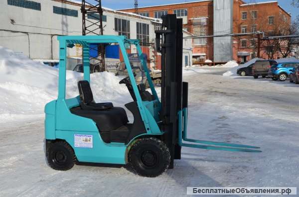 Mitsubishi 1,5 т. FD15 дизельный бу погрузчик