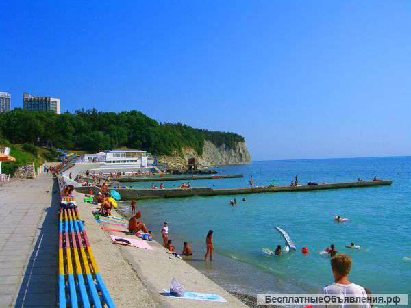 Отдых на Чёрном море Дивноморск. От 300 р. сутки, без посредников.