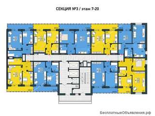 1-ая квартира ЖК Отражение