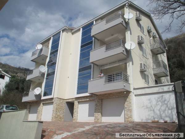 Квартирa общей площадью 76 м2, вид на море, Будва, Петровац, Черногория