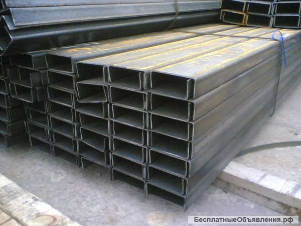 Швеллер размеры 100x50x3 мм из стали