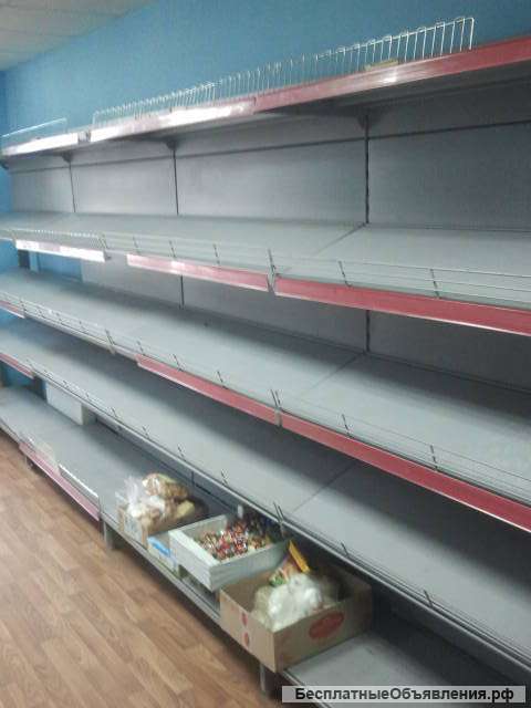 Стелажи пристенные