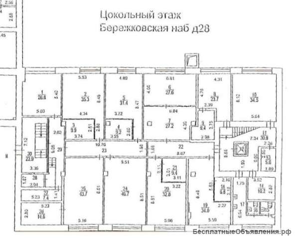 Особняк 3 этажа 1644 кв.м без комисии м.КИЕВСКАЯ