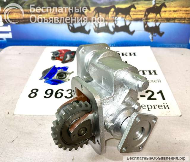 Коробка отбора мощности МАЗ бензовоз 500 ТЗА 7,5 с эл/магнитным клапаном