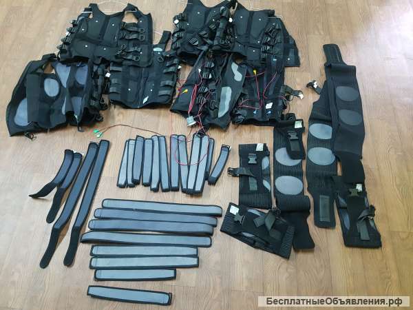 Miha bodytec 1 + 7 полных комплектов экипировки