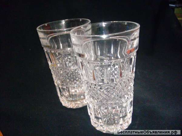 Два стакана из хрусталя - СССР