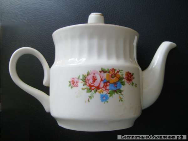 Чайник заварной, фарфоровый из СССР