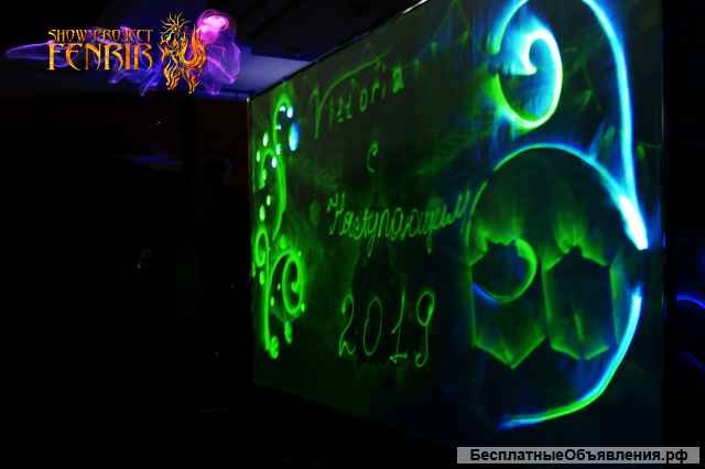 Светопись на свадьбу картины светом