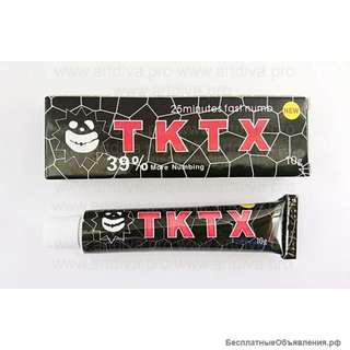 Анестетик для татуажа и микроблейдинга TKTX 39% черная
