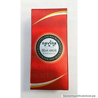 Клей- смола для поресничного наращивания ресниц Navana Red