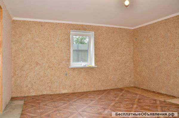 Нанесение жидких обоев