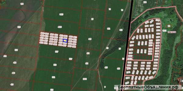 Участок 6,6 соток (рядом с Болдино)