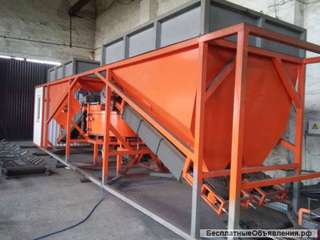 Мобильный бетонный узел МБВ-15