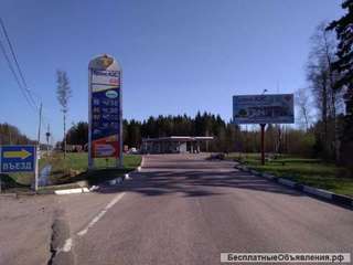 Действующий АЗК, Московская область, ГО Клин, 103-й км. Ленинградского шоссе (трасса М-10)