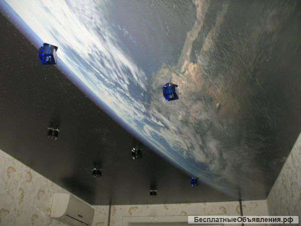 Монтаж натяжных потолков