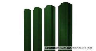 Штакетник металлический 1.5 м зеленый